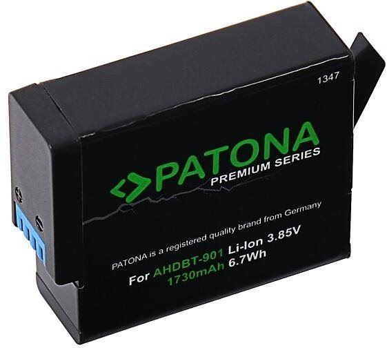 Baterie pro fotoaparát PATONA pro GoPro Hero 9/Hero 10//Hero 11/Hero 12 1730mAh Li-Ion Premium