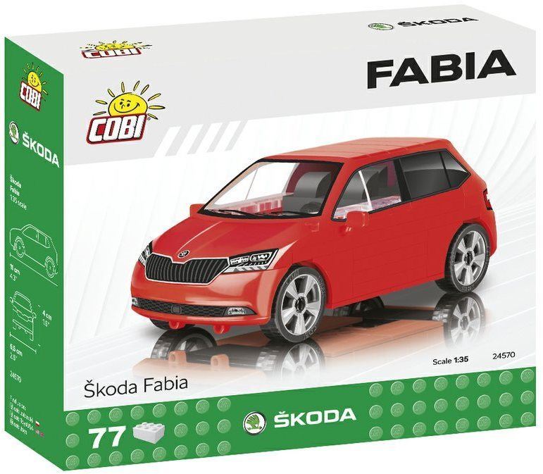Stavebnice Cobi Škoda Fabia model 2019 1:35