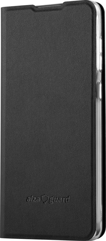 Pouzdro na mobil AlzaGuard Premium Flip Case pro Samsung Galaxy A73 černé