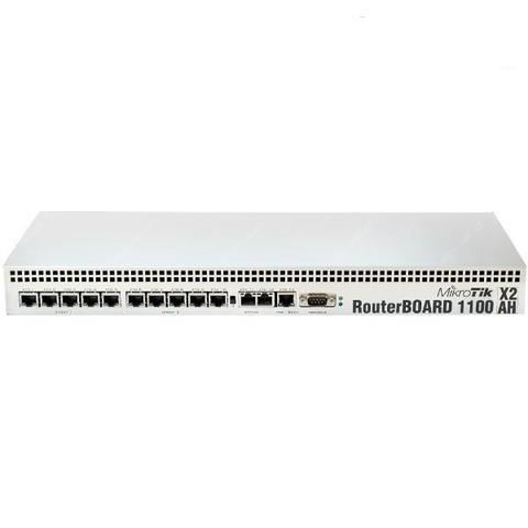 RouterBoard Mikrotik RB1100AHx2 2GB RAM, Dual Core, 13x Gigabit LAN, vč. L6 - záruka 6 měsíců, bez krabice, 100% stav!!!