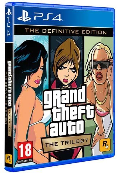 Hra na konzoli Grand Theft Auto: The Trilogy (GTA) - The Definitive Edition - PS4