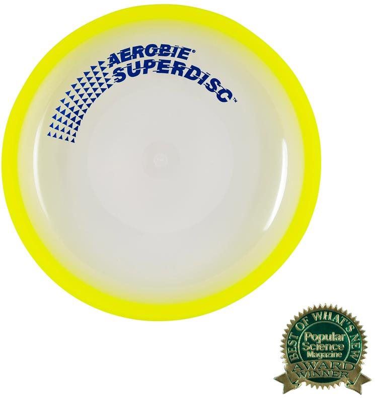 Frisbee Aerobie SUPERDISC žlutý