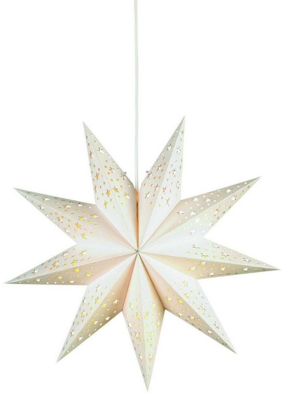 Vánoční osvětlení Markslöjd 700319 - Vánoční dekorace SOLVALLA 1xE14/25W/230V bílá 45 cm