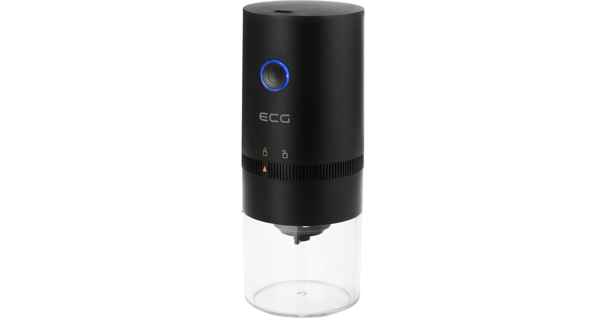 ECG KM 150 Minimo White - Portable electric coffee grinder