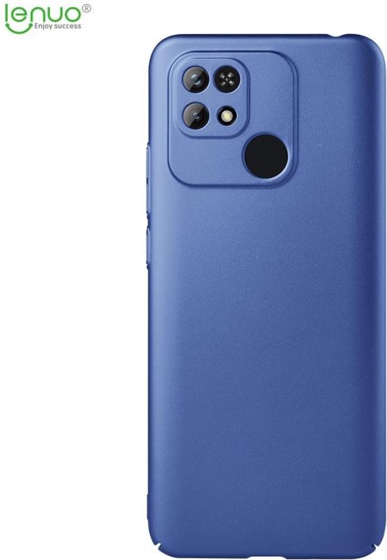 Kryt na mobil Lenuo Leshield obal pro Xiaomi Redmi 10C, modrá