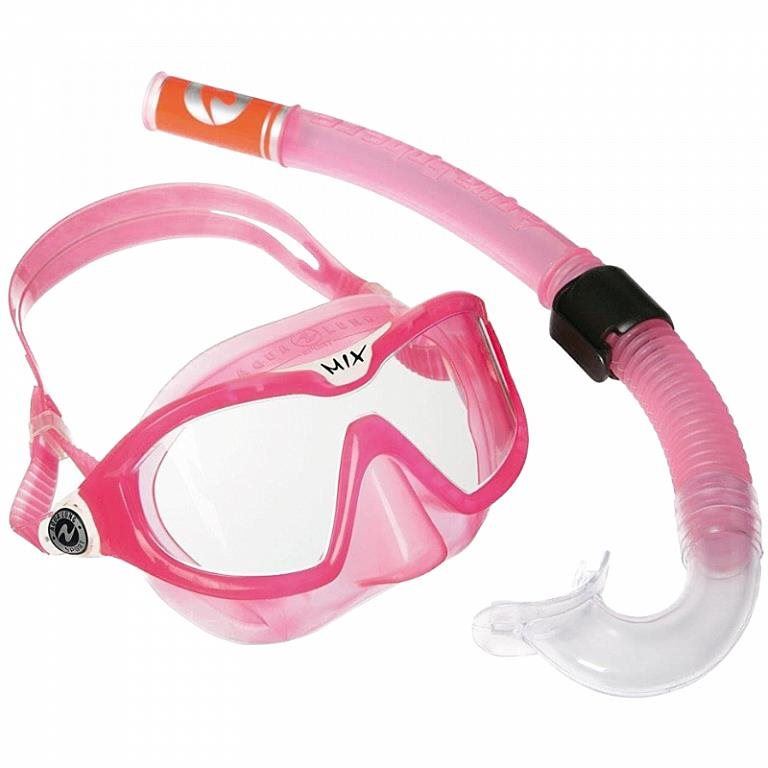 Potápěčská sada Aqua Lung Dětský set maska a šnorchl Combo Mix Reef DX, růžová