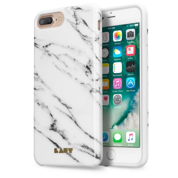 LAUT Huex Elements case pro iPhone 8/7 Plus - Marble White