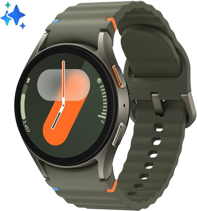 Chytré hodinky Samsung Galaxy Watch7 40mm zelené