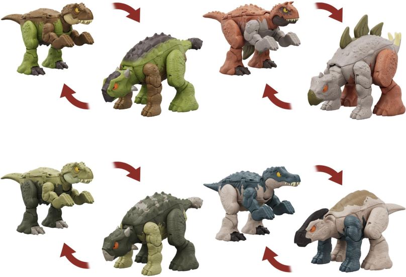 Figurka Jurassic World Dinosaurus s transformací 2 v 1