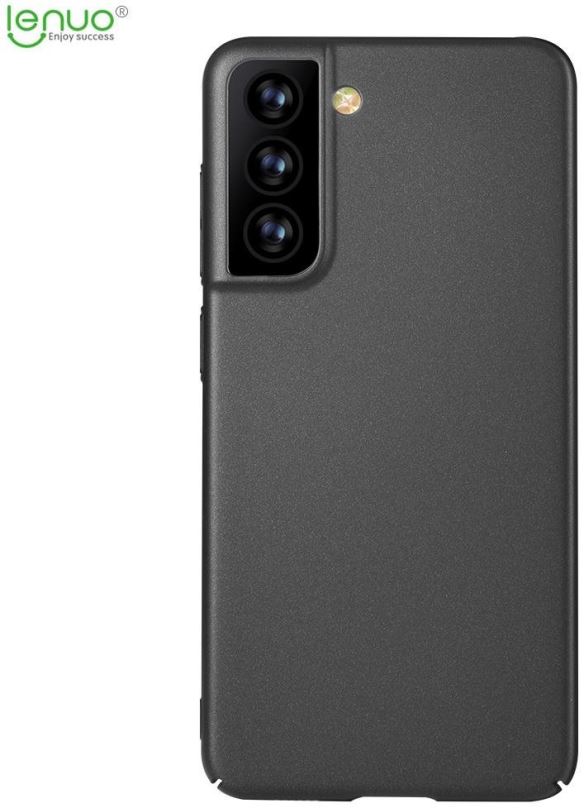 Kryt na mobil Lenuo Leshield obal pro Samsung Galaxy S21 FE 5G, černá