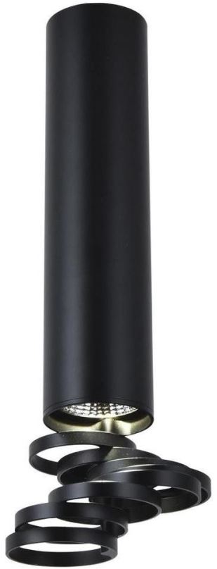 Lustr Přisazený lustr TUBA 1xGU10/50W/230V černá