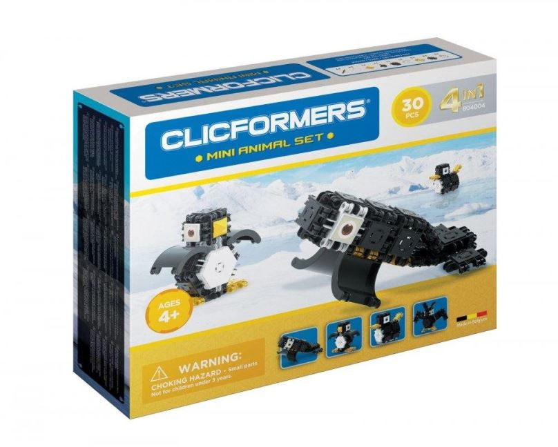 Stavebnice Clicformers Mini zvířata