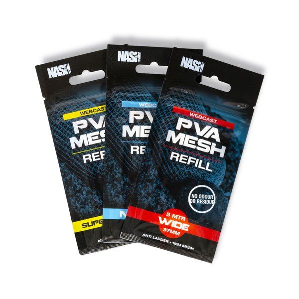 Nash PVA punčocha Webcast PVA Refill Super Narrow 18mm x 5m