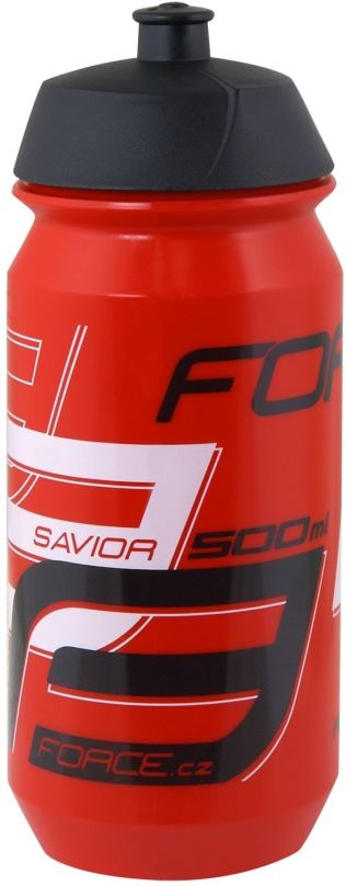 Láhev na pití Force SAVIOR 0,5 l, červeno-bílo-černá