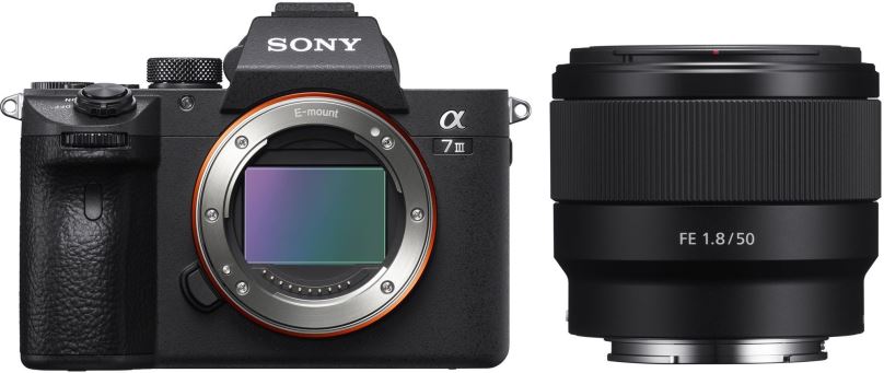 Digitální fotoaparát Sony Alpha A7 III + FE 50mm f/1.8