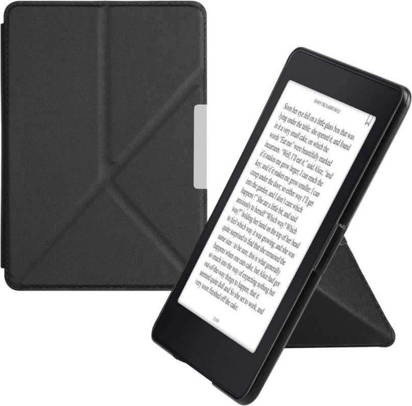 Pouzdro na čtečku knih KW Mobile - Origami Black - KW4578001 - pouzdro pro Amazon Kindle Paperwhite 1/2/3 - černé