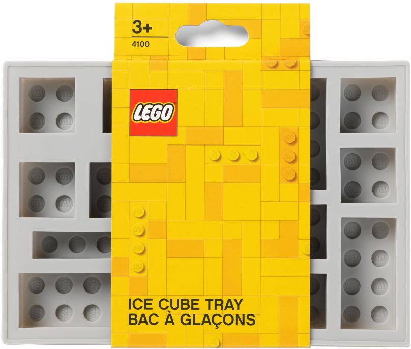 Forma na led LEGO Iconic silikonová forma na led - šedá