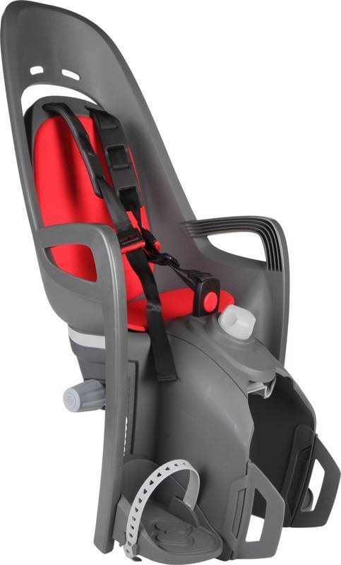 Dětská sedačka na kolo HAMAX Zenith Relax Plus adapter Grey/Red