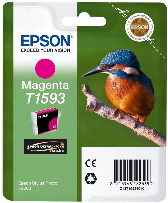 Cartridge Epson T1593 purpurová