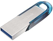Flash disk SanDisk Ultra Flair 128GB tropická modrá