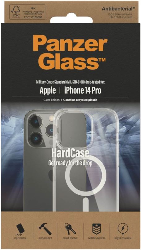 Kryt na mobil PanzerGlass HardCase Apple iPhone 14 Pro s MagSafe