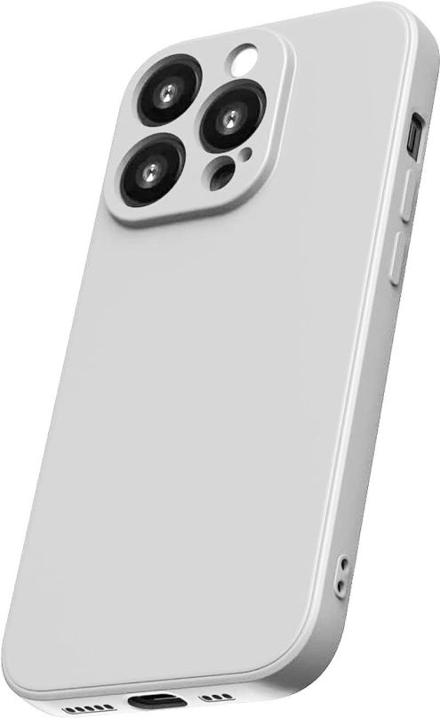 Kryt na mobil Lenuo TPU obal na iPhone 15 Plus bílá