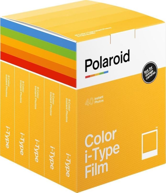 Fotopapír Polaroid Color film I-Type 5-pack