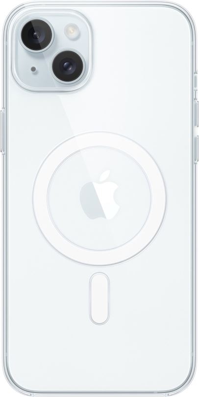 Kryt na mobil Apple iPhone 15 Plus Průhledný Průhledný kryt s MagSafe