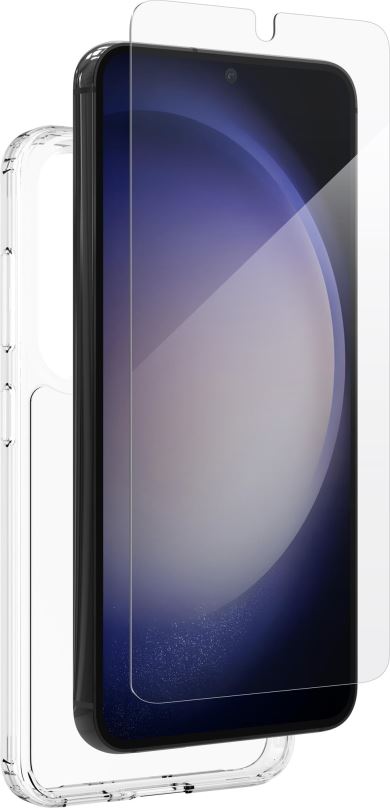 Kryt na mobil ZAGG iFrogz Defence Bundle Pack pro Samsung Galaxy S23 – ochranná fólie a průhledný ochranný kryt