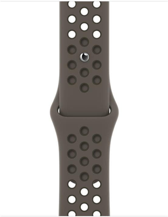 Řemínek Apple Watch 41mm olivově šedý / cargo khaki sportovní řemínek Nike
