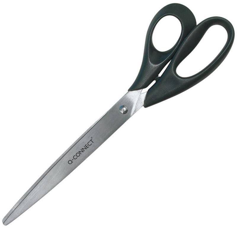Kancelářské nůžky Q-CONNECT Classic 25 cm černé