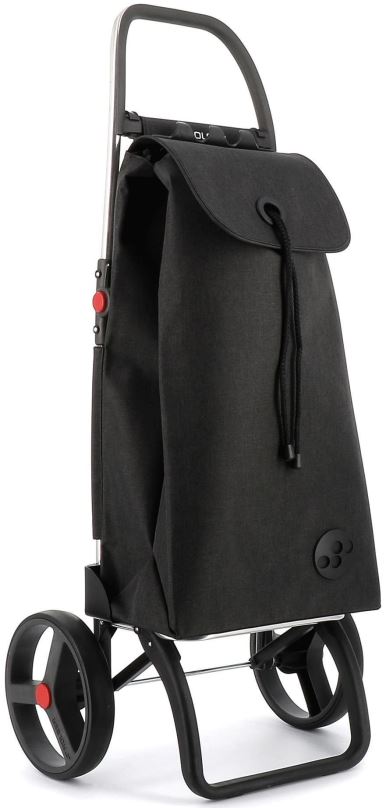 Taška na kolečkách Rolser I-Max Tweed 2 Logic RSG na velkých kolečkách, černá