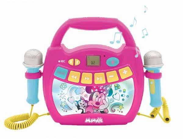 Hudební hračka Lexibook Minnie Mouse Světelný Bluetooth reproduktor s mikrofony a dobíjecí baterií