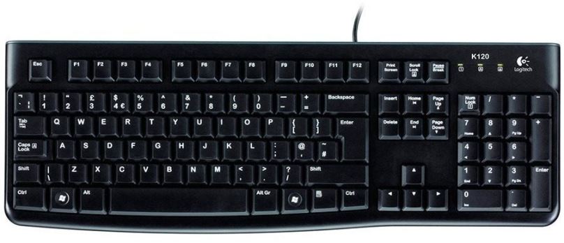 Klávesnice Logitech Keyboard K120 - RU