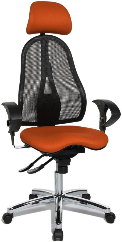 Kancelářská židle TOPSTAR Sitness 45 oranžová