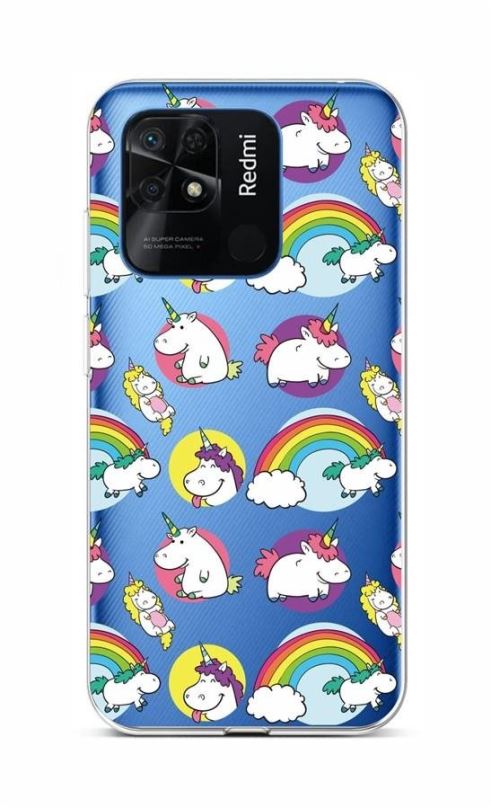 Kryt na mobil TopQ Kryt Xiaomi Redmi 10C Chunky Unicorns 76224