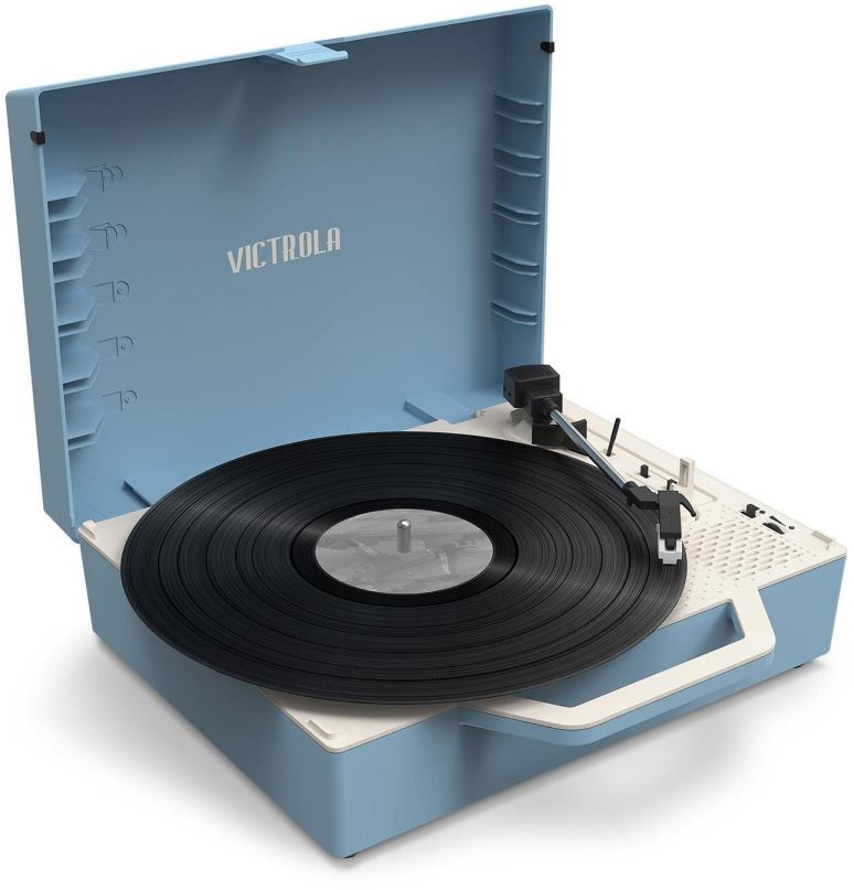 Gramofon Victrola VSC-725SB Re-Spin modrý