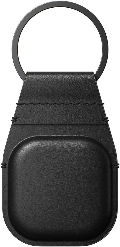 AirTag klíčenka Nomad Leather Keychain Black AirTag