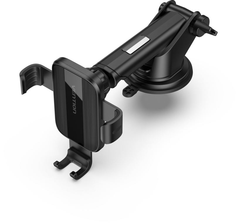 Držák na mobilní telefon Vention Auto-Clamping Car Phone Mount With Suction Cup Black Square Type