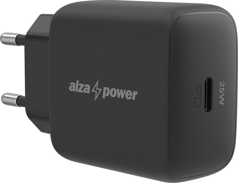 Nabíječka do sítě AlzaPower A125 Fast Charge 25W černá