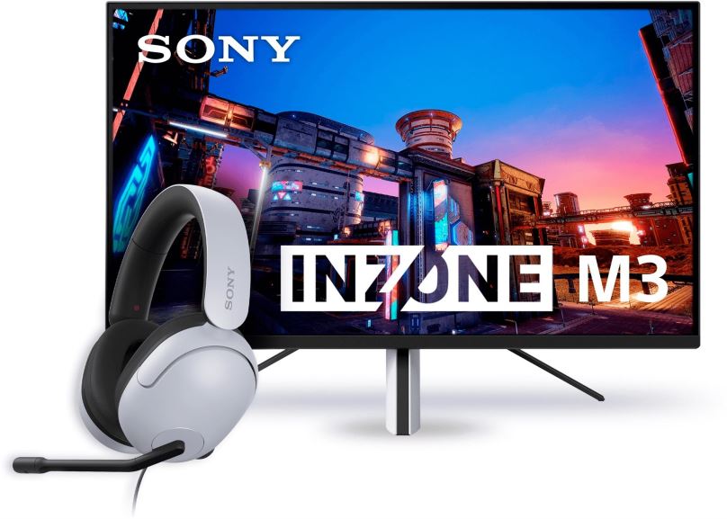 Set 27" Sony INZONE M3 + Sony INZONE H3