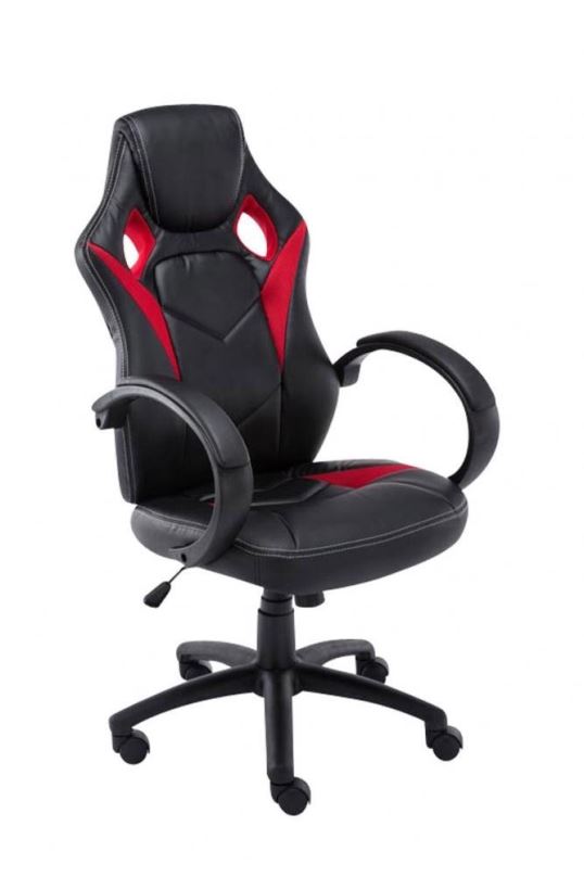Kancelářská židle BHM GERMANY Magnus, černá / červená