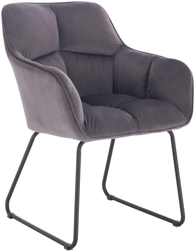 Konferenční židle HAWAJ CL-18019-2 tmavě šedá