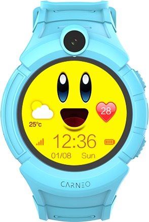 Chytré hodinky Carneo GuardKid+ Blue