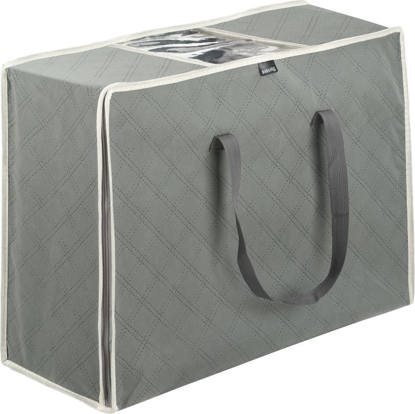 Úložný box Siguro Textilní úložný box M, 21 x 56,5 x 40 cm
