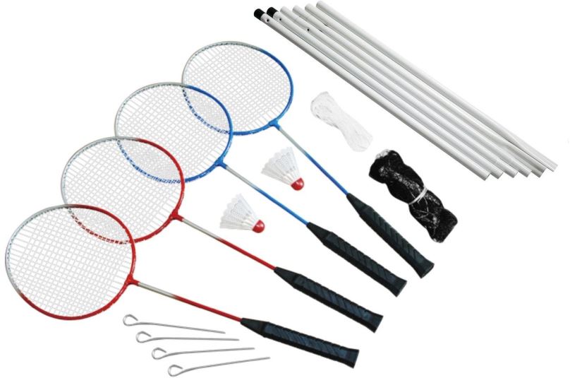 Badmintonový set MASTER Fun 4 se sítí