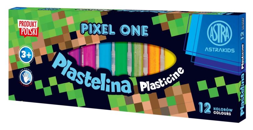 ASTRA Plastelína Pixel One 12 barev