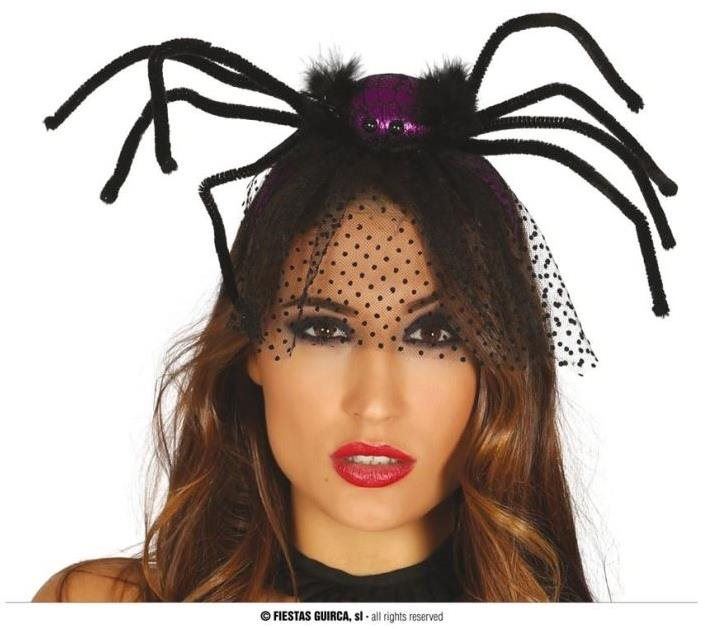 Doplněk ke kostýmu Čelenka s pavoukem - halloween