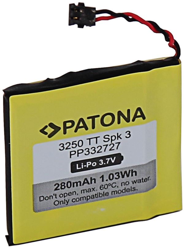 Baterie do chytrých hodinek PATONA pro TomTom Spark 3 280mAh P332727