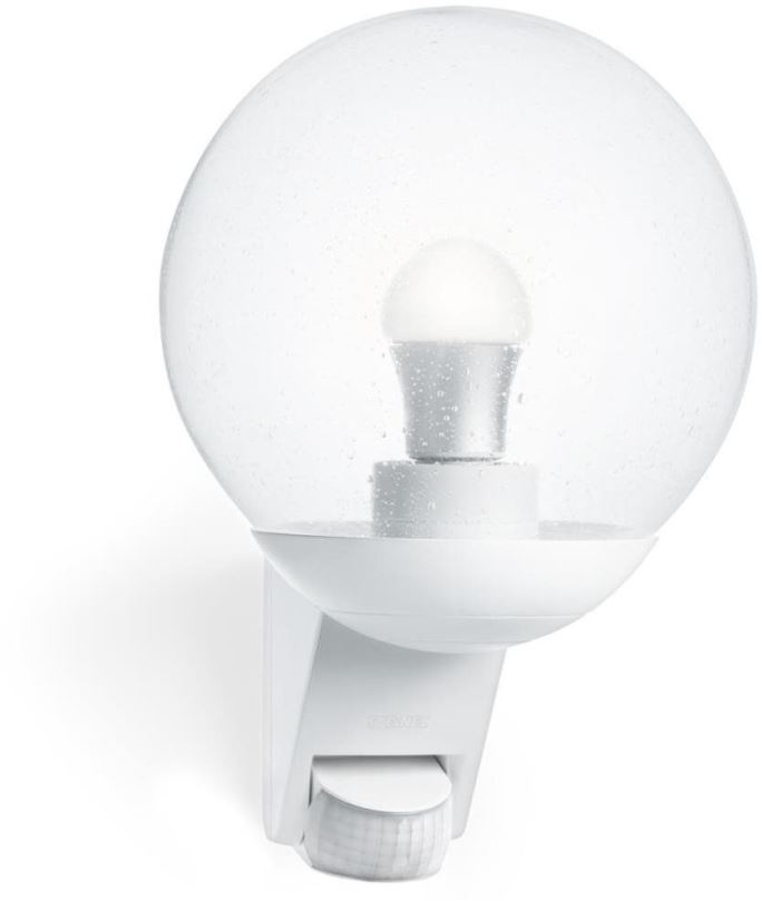Nástěnná lampa STEINeL 005917 - VenKovní nástěnné svítidlo se senzorem L585S 1xE27/60W bílá IP44
